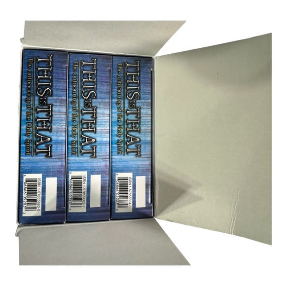 T.D. Jakes This Is That Outpouring of the Holy Spirit 3-Tape Video Series - Picture 4 of 4